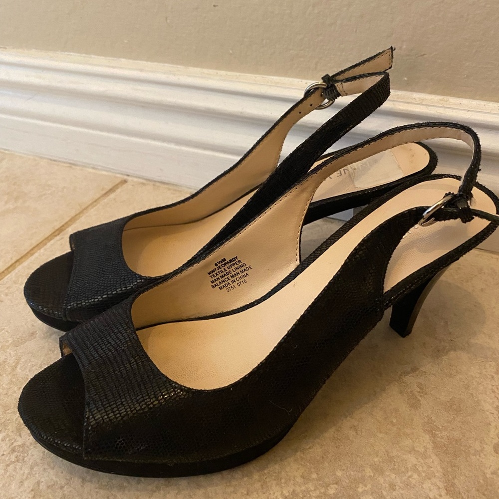Nine West Heels - Black - Size 6.5